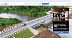 Desktop Screenshot of egis-cameroun.com